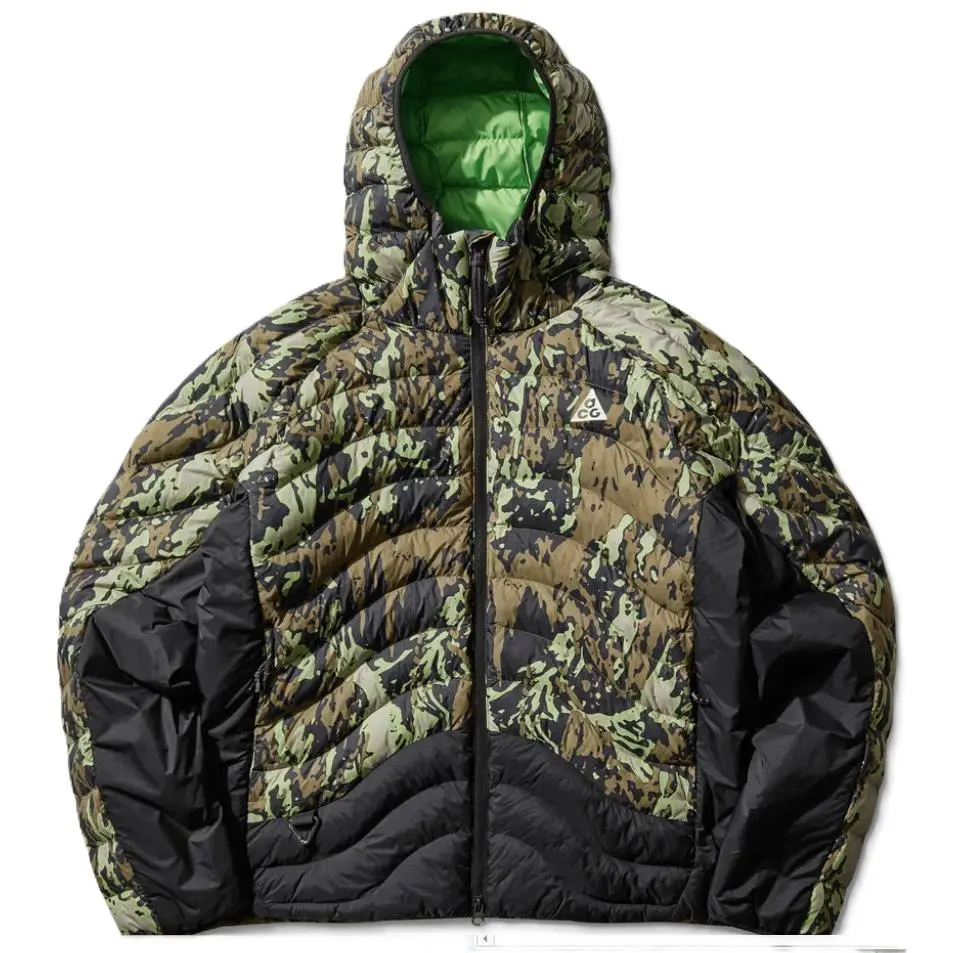 Nike Acg `lava Flow` Therma-fit Adv Jacket Grey/black/camo II0917-009 k