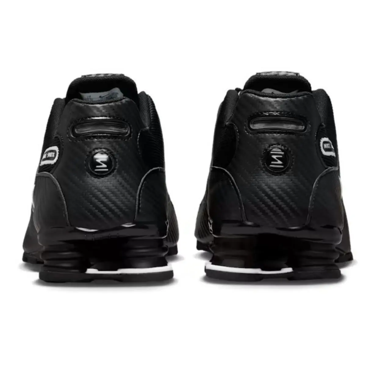 Nike shoes - Nike Shox - Shox - Black, Maufacturer: Black/White/Black 7