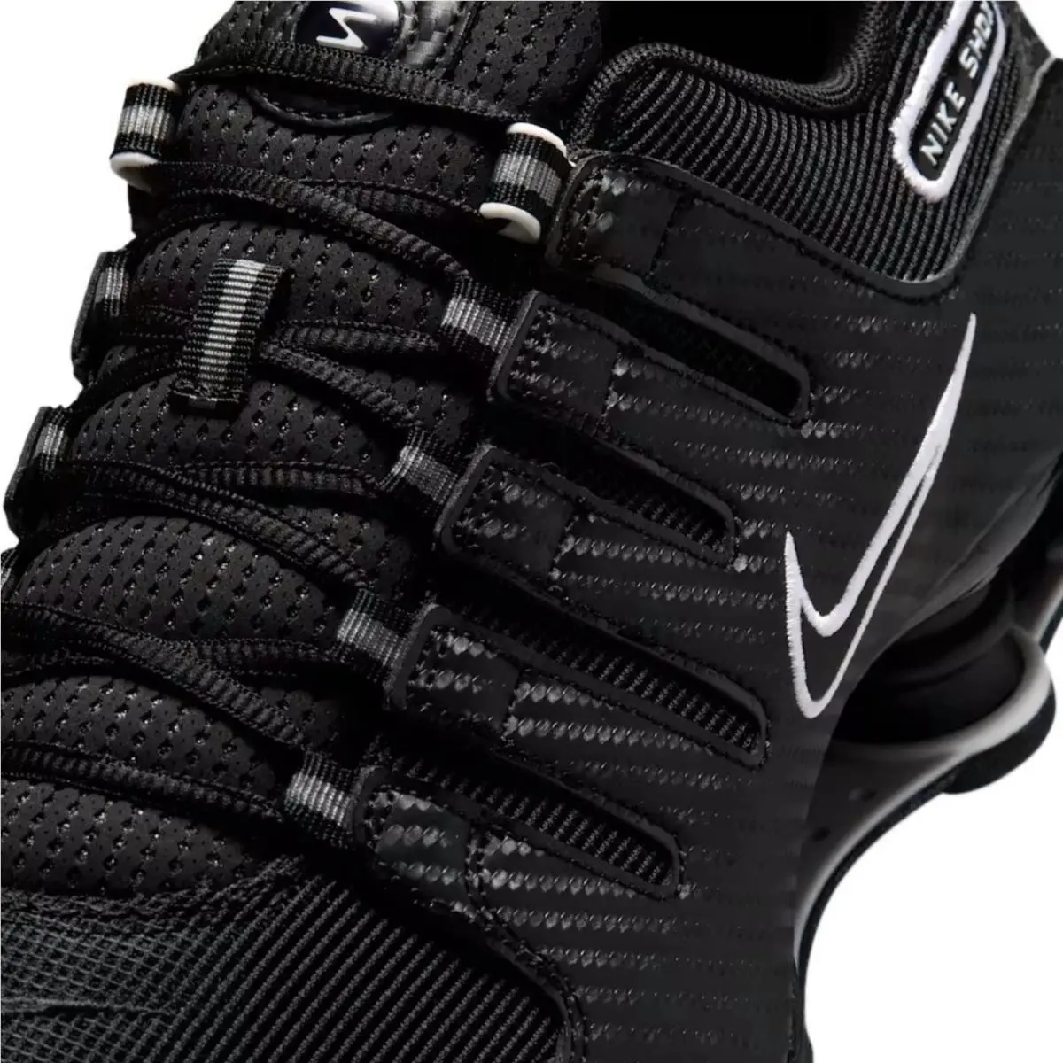 Nike shoes - Nike Shox - Shox - Black, Maufacturer: Black/White/Black 6