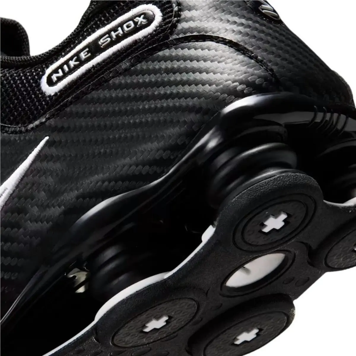 Nike shoes - Nike Shox - Shox - Black, Maufacturer: Black/White/Black 14