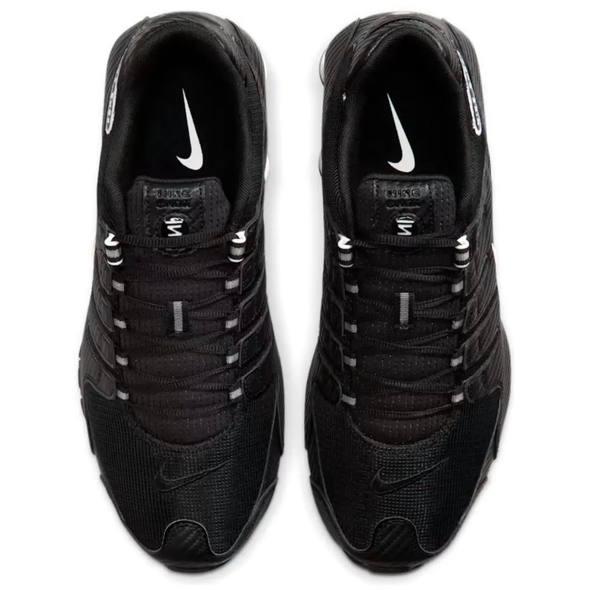 Nike shoes - Nike Shox - Shox - Black, Maufacturer: Black/White/Black 28