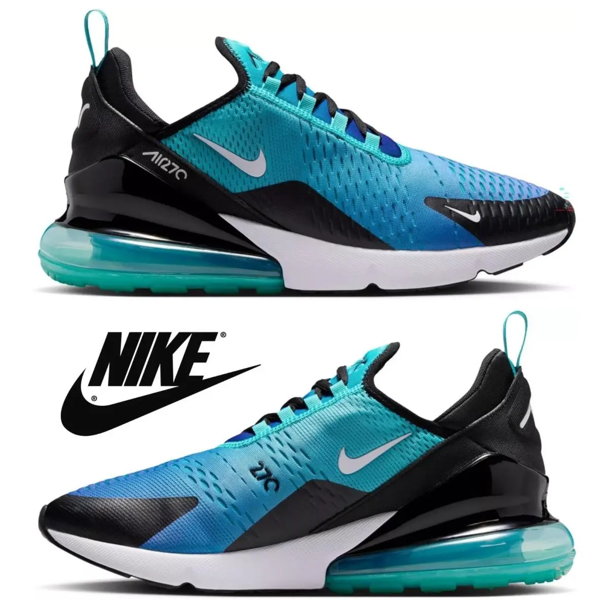 Air Max 270 Men`s Sneakers Running Athletic Shoes Casual Comfort Training by Nike