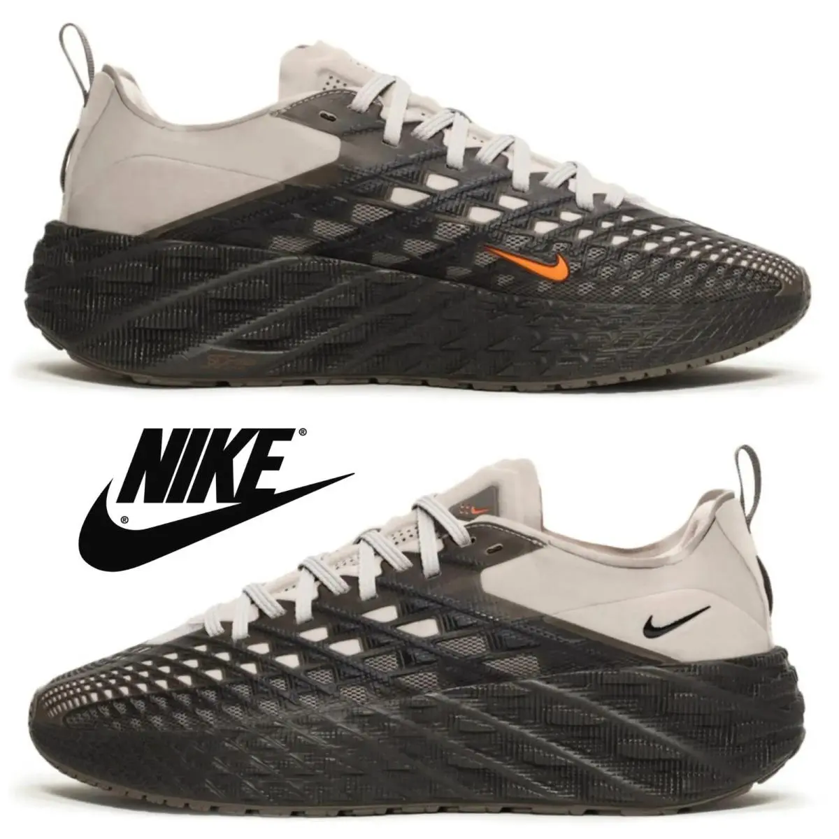 Nike shoes - Nike Ava Edge - Ava Edge - Gray, Maufacturer: College Grey | Black | Dark Smoke Grey 29