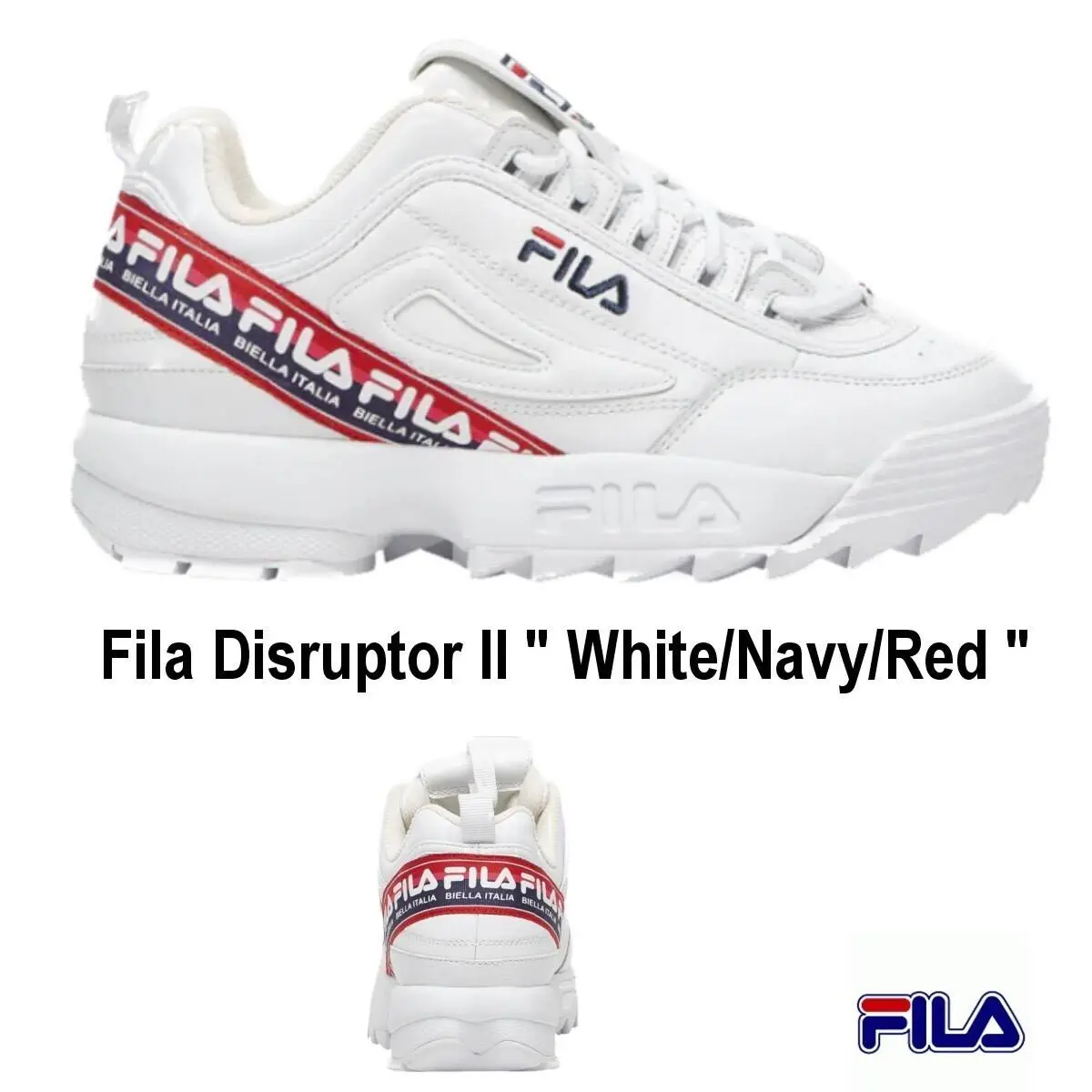 Fila shoes - BIELLA ITALIA - BIELLA ITALIA - WHITE 1