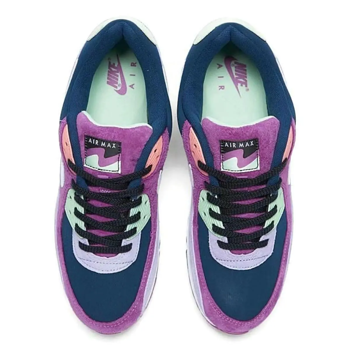 Nike shoes - Nike Air Max 90 - Air Max - Purple, Maufacturer: Light Bordeaux/White/Armory Navy 14