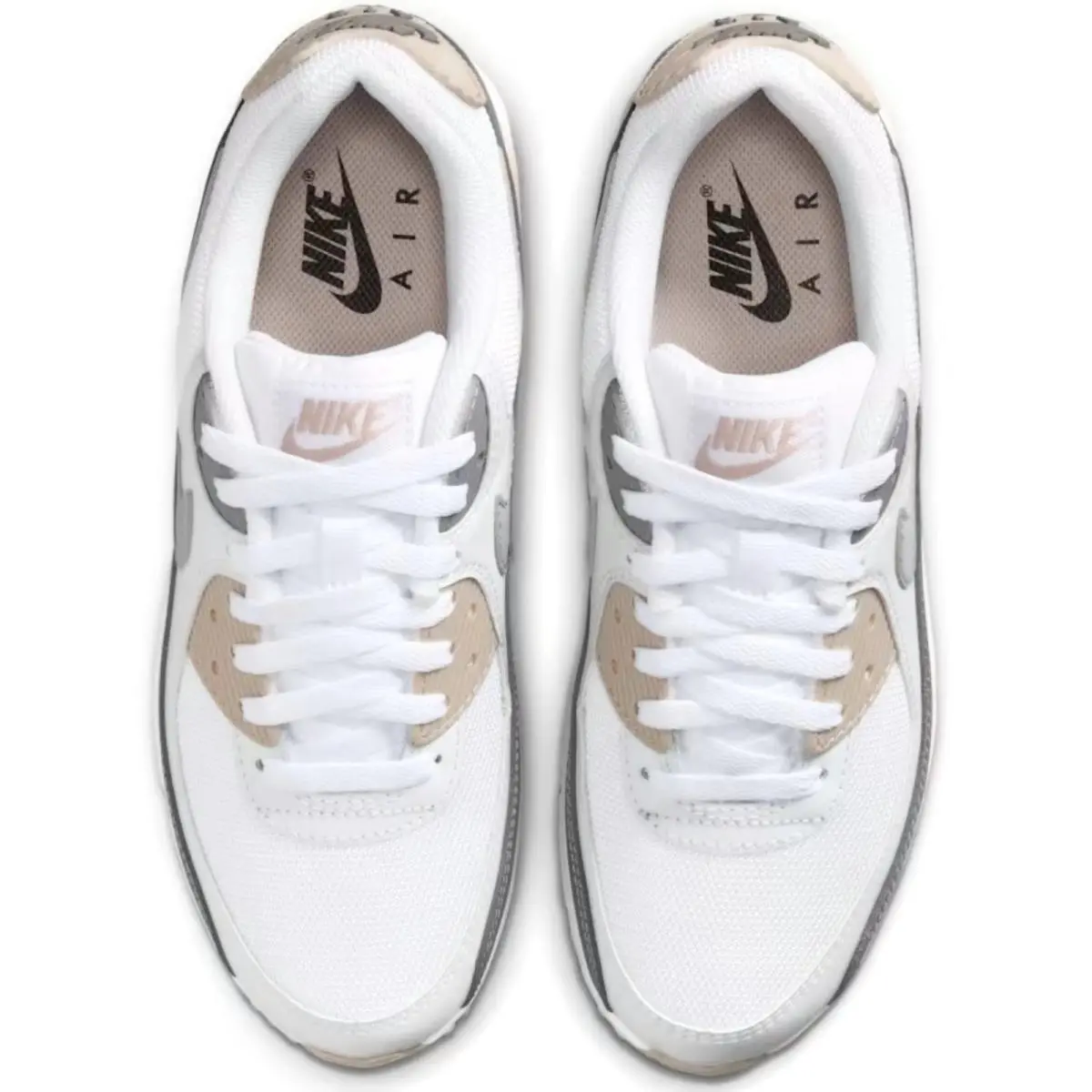 Nike shoes - Nike Air Max 90 - Air Max - Gray, Manufacturer: Cream II/Pencil Point/Off White/Wolf Grey 1
