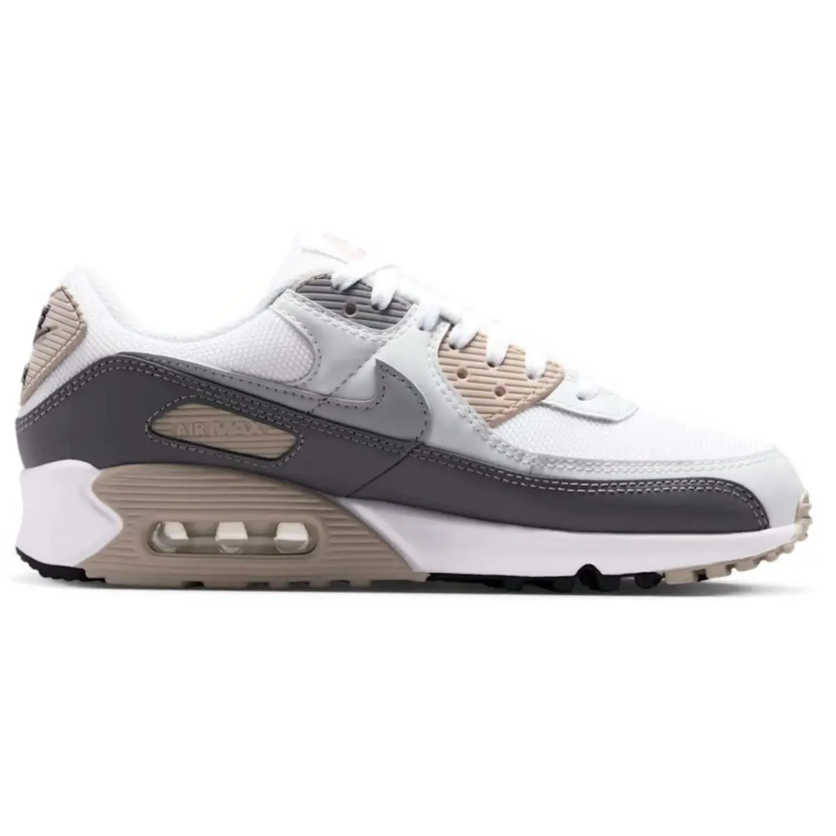 Nike shoes - Nike Air Max 90 - Air Max - Gray, Manufacturer: Cream II/Pencil Point/Off White/Wolf Grey 2