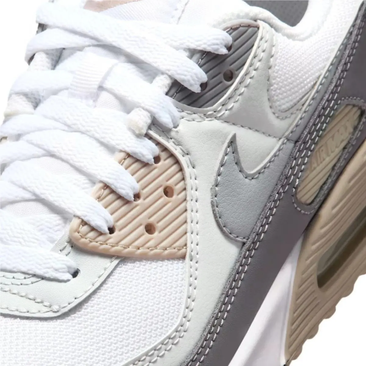 Nike shoes - Nike Air Max 90 - Air Max - Gray, Manufacturer: Cream II/Pencil Point/Off White/Wolf Grey 15