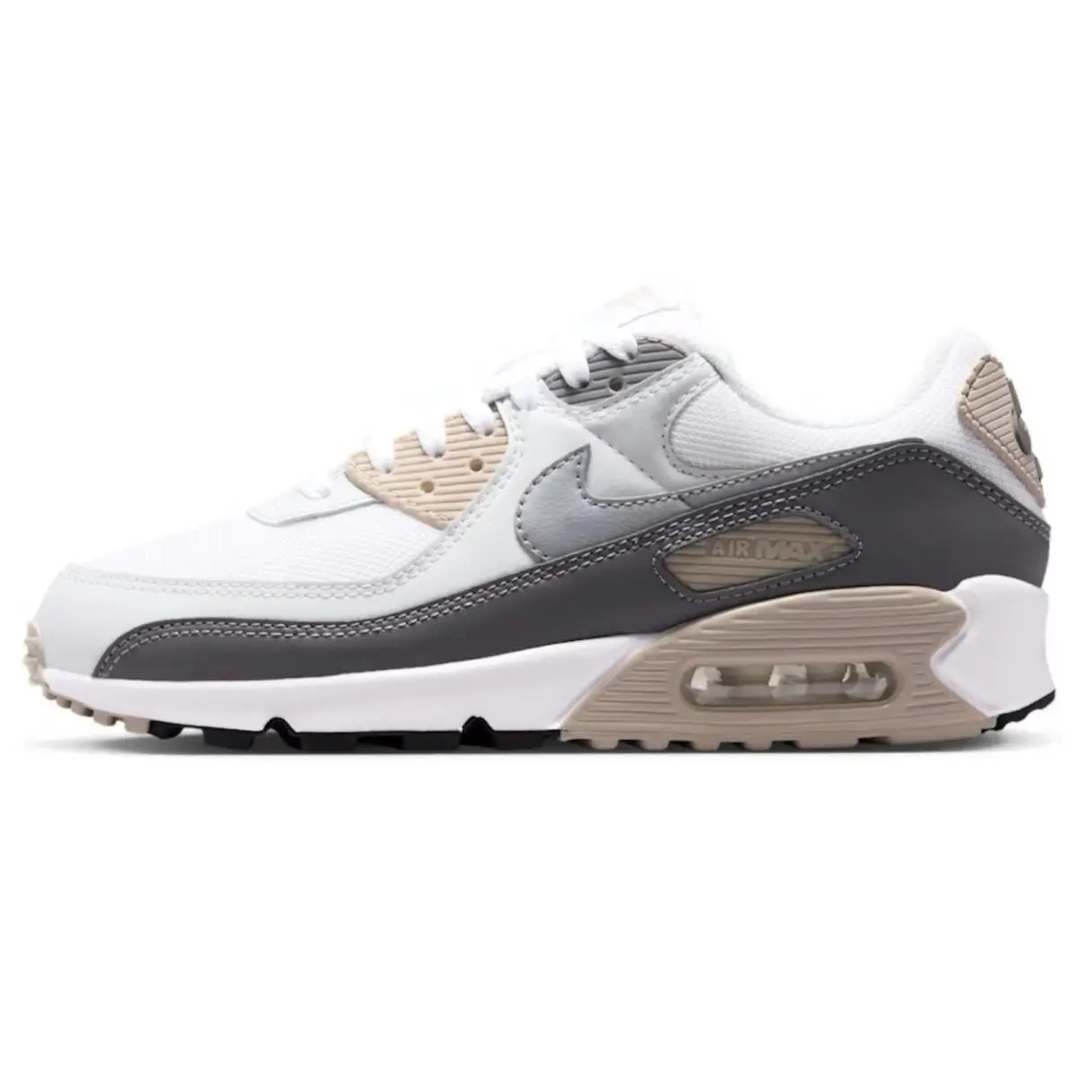 Nike shoes - Nike Air Max 90 - Air Max - Gray, Manufacturer: Cream II/Pencil Point/Off White/Wolf Grey 31