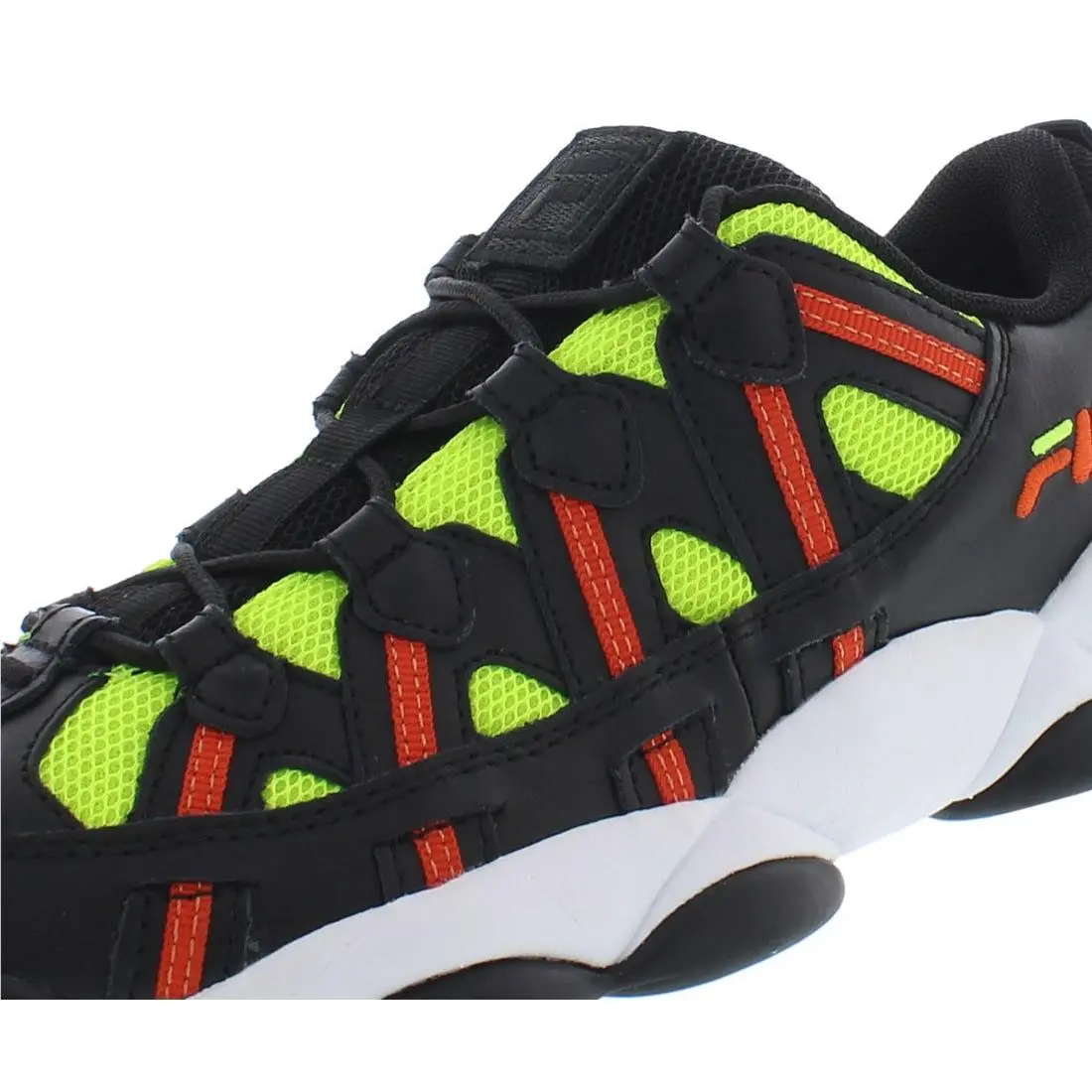 Fila shoes - Black/Lime, Main: Black 4