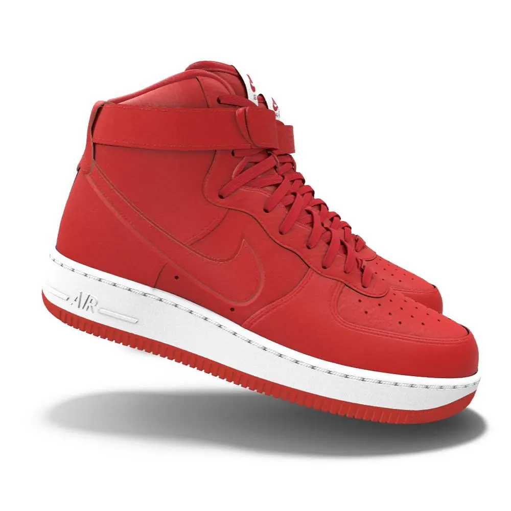 Nike shoes - Nike Air Force 1 - Air Force - HF0658-900 - Red 9
