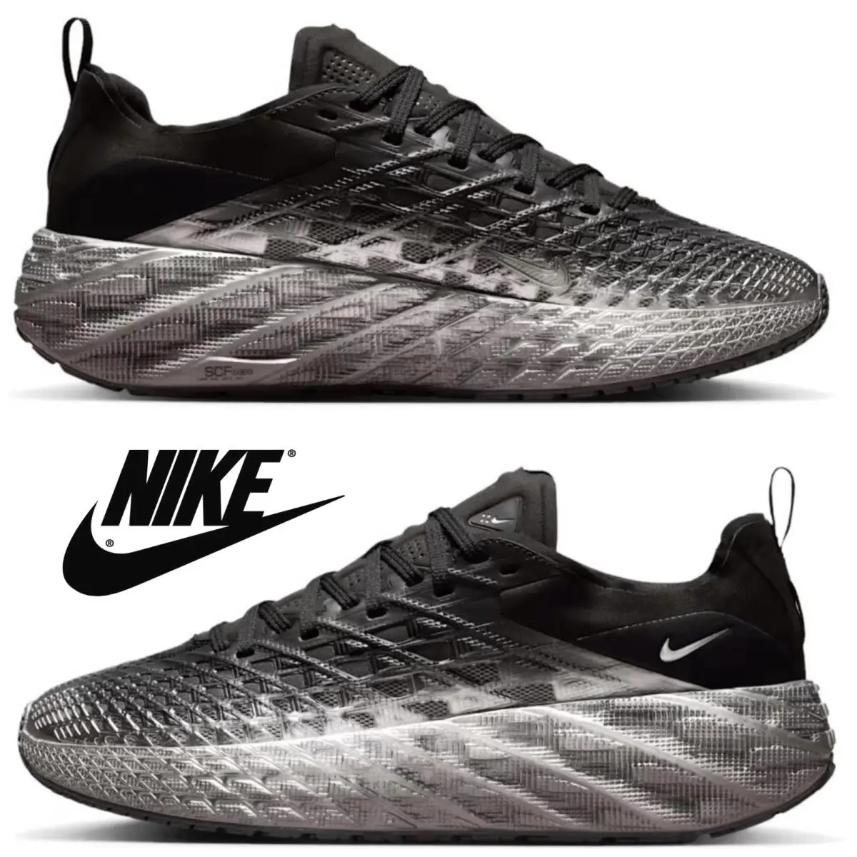 Nike shoes - Nike Ava Edge - Ava Edge - Black, Maufacturer: Black/Metallic Silver 26