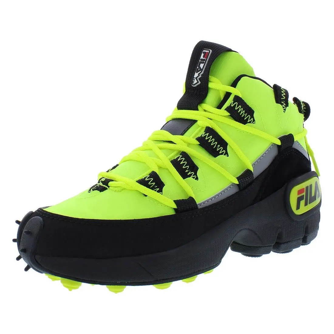 Fila shoes - Neon Green/Black, Main: Green 0
