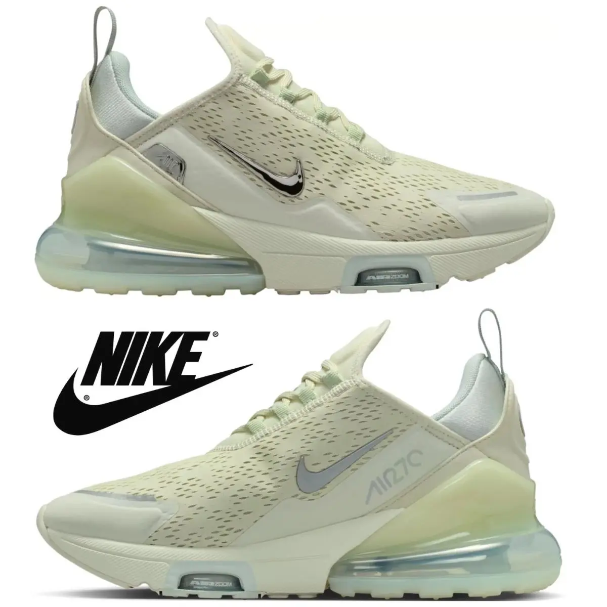 Nike Air Max 270 Premium Women`s Shoes Sneakers Running Athletic Casual Sport