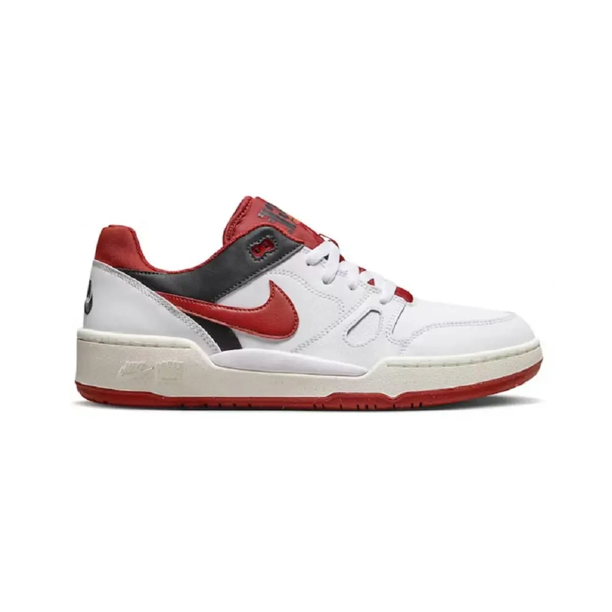 Full Force Low `mystic Red` FB1362-102 White/red/black SZ 7-12 by Nike