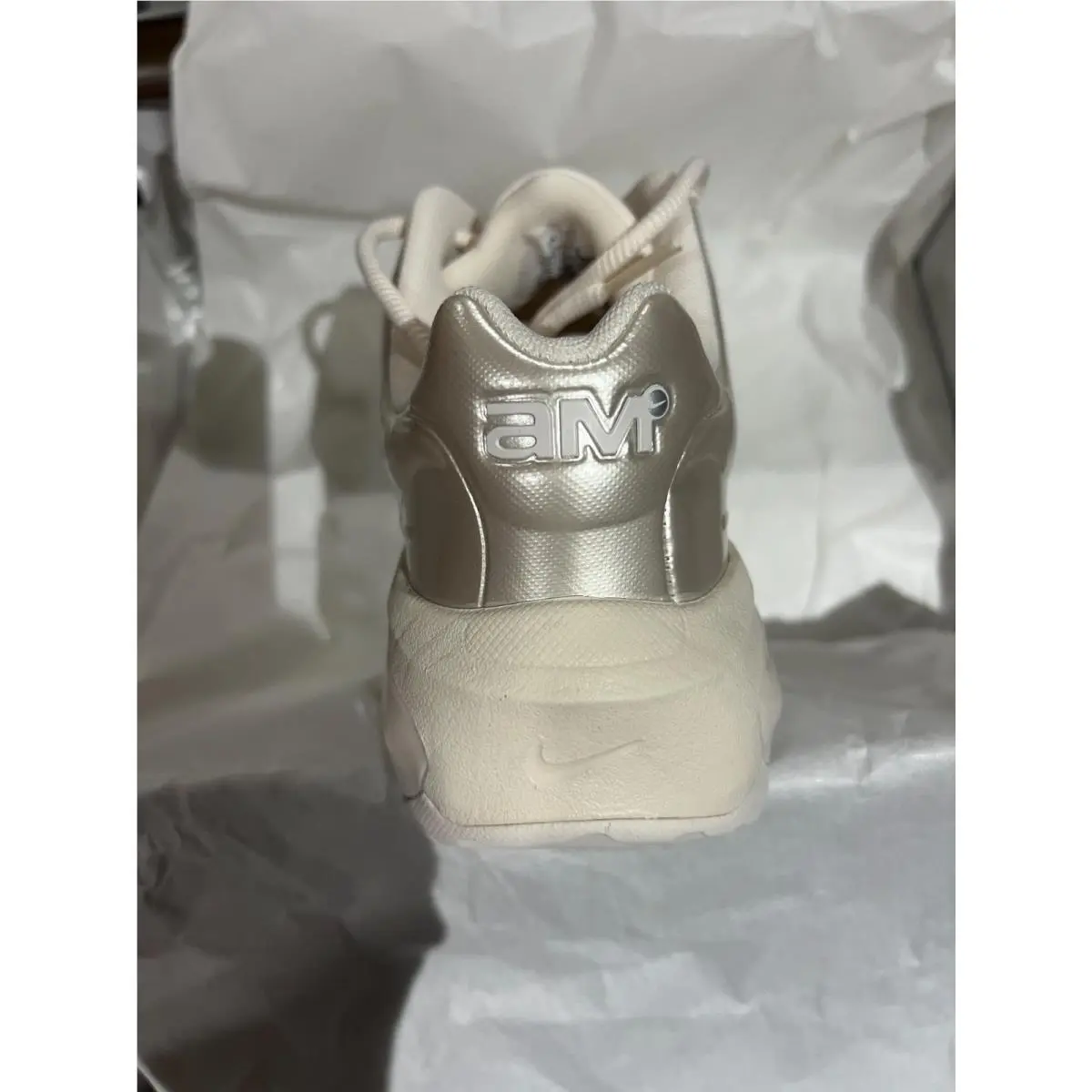 Nike shoes - CHALK/CHALK METALLIC SILVER 4