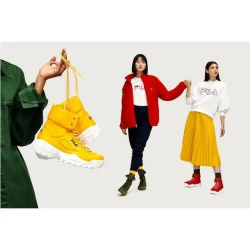 Fila shoes - FILA Disruptor II - Disruptor - Yellow 4