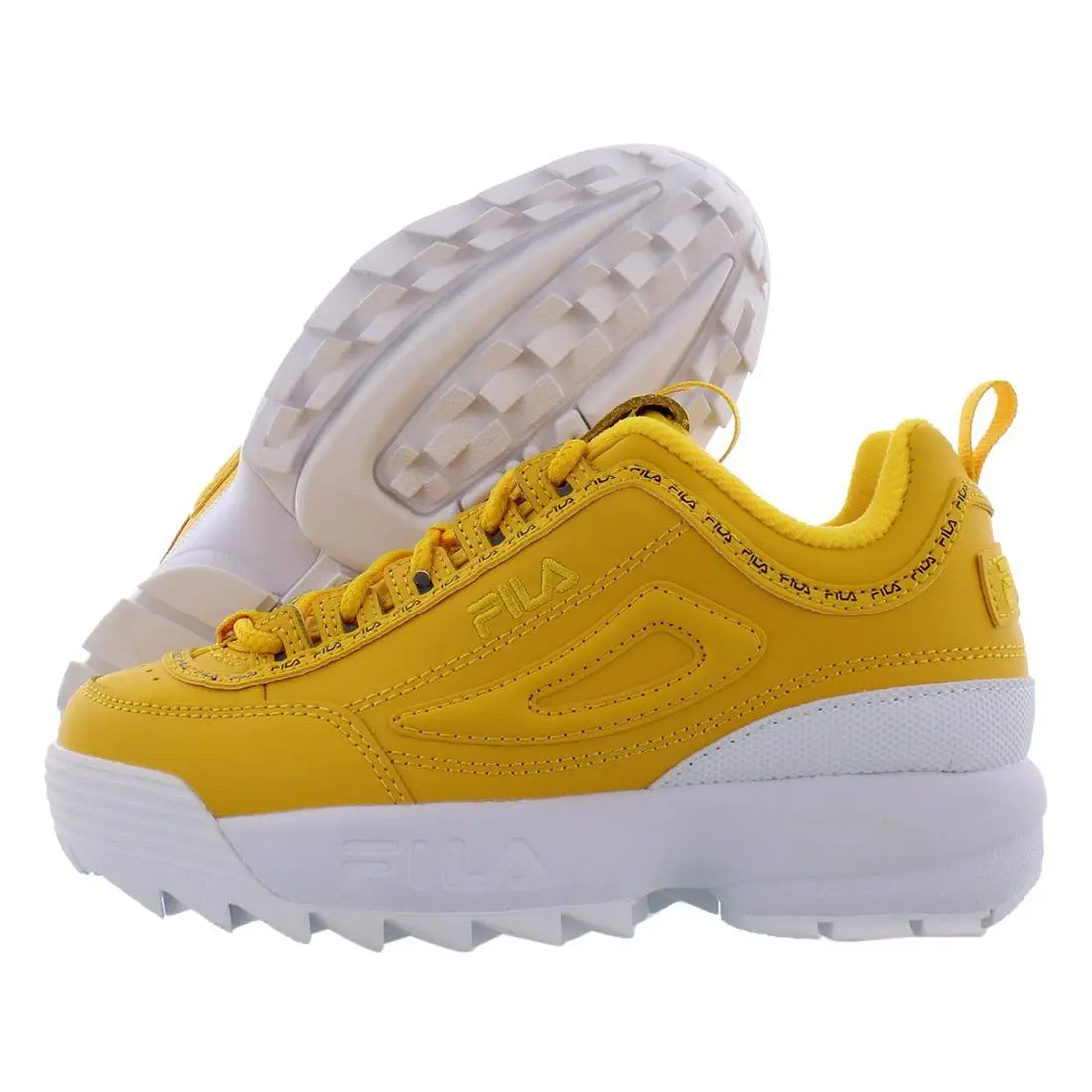 Fila shoes - Yellow, Main: Yellow 3