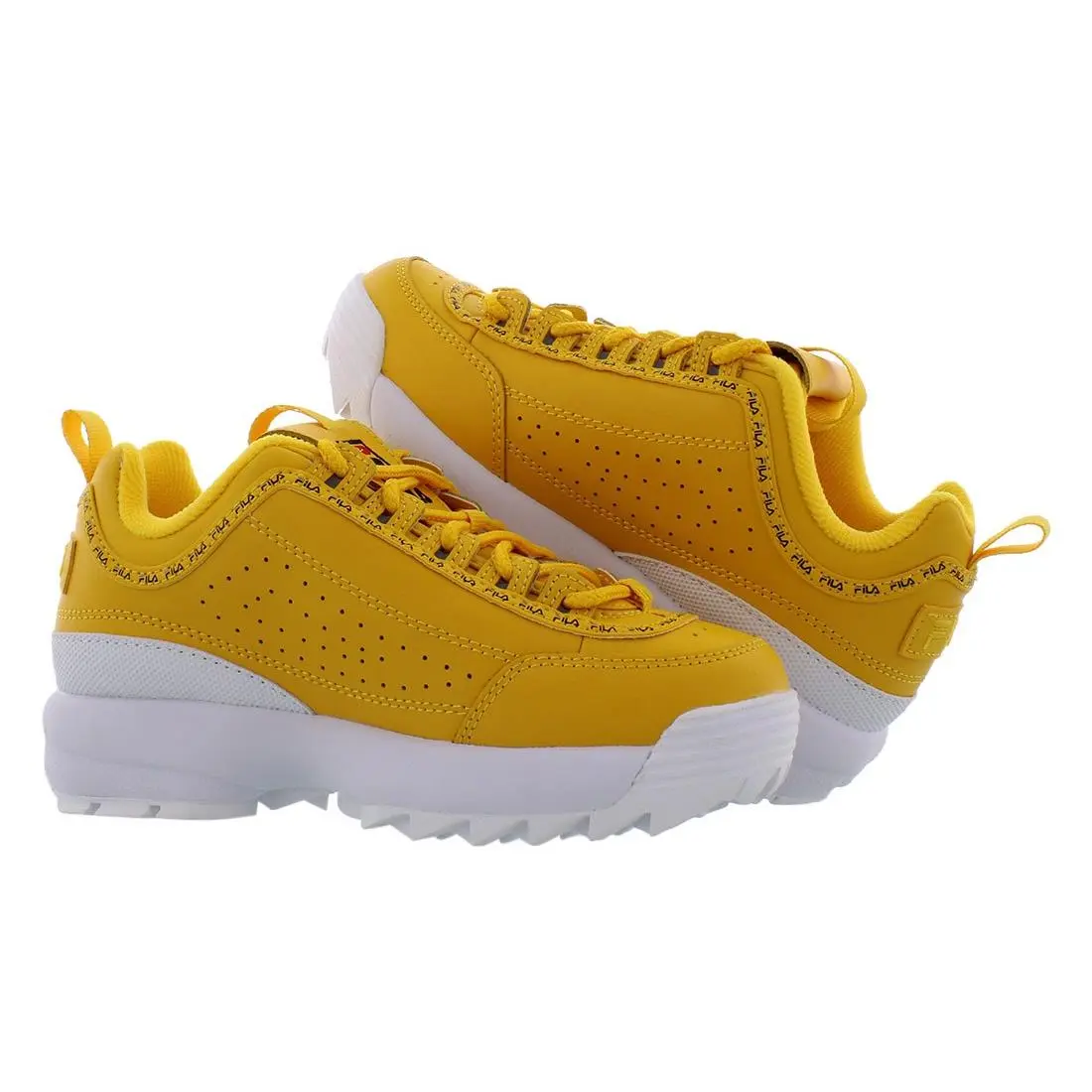 Fila shoes - Yellow, Main: Yellow 5