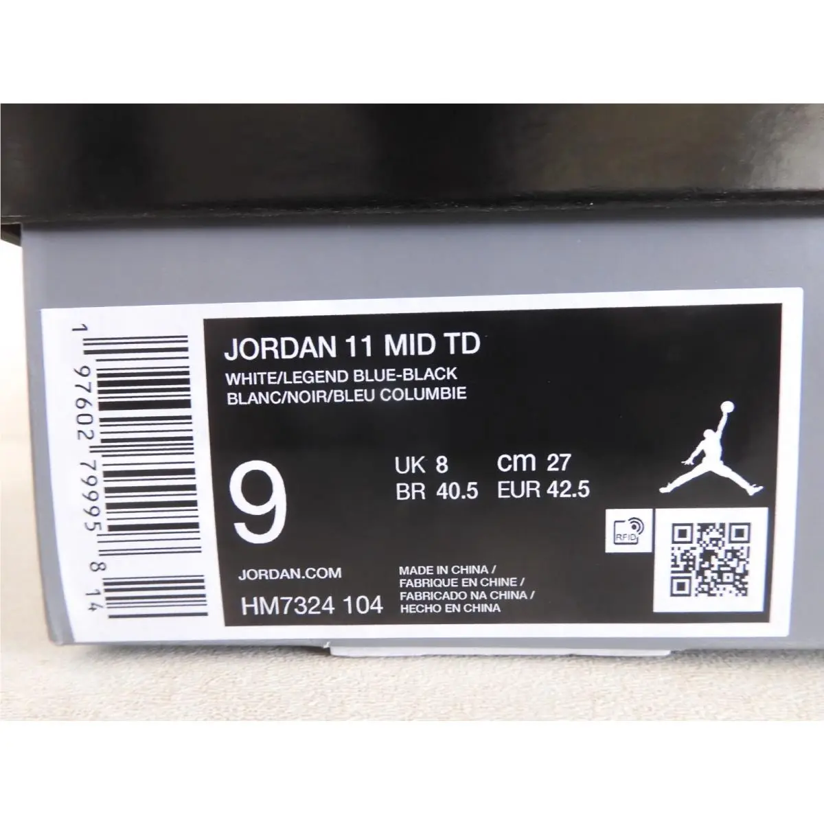 Nike shoes - Air Jordan 11 - Air - HM7324-104 - White 25