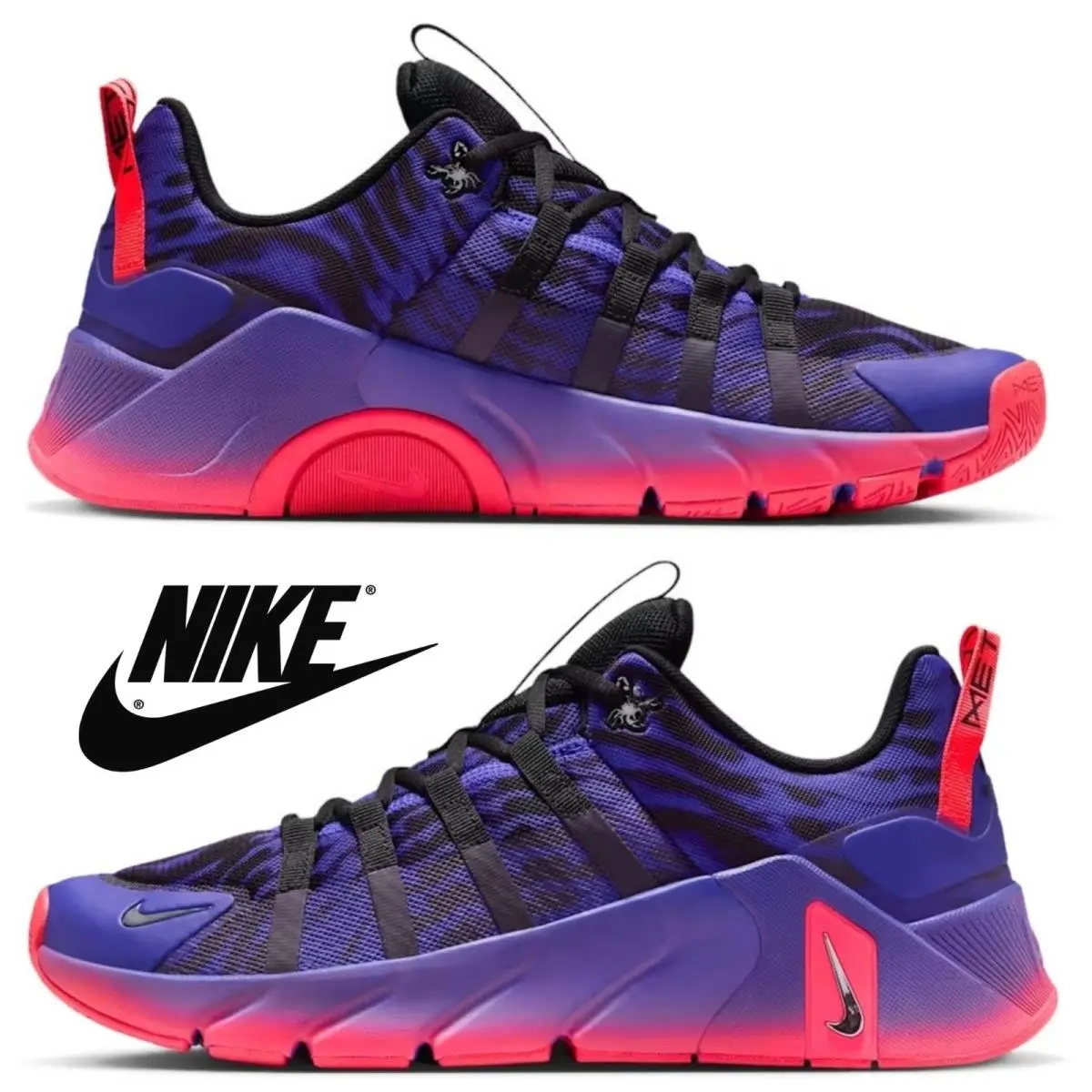 Free Metcon 7 Amp Men`s Shoes Training Gym Comfort Sport Walking Trainers by Nike