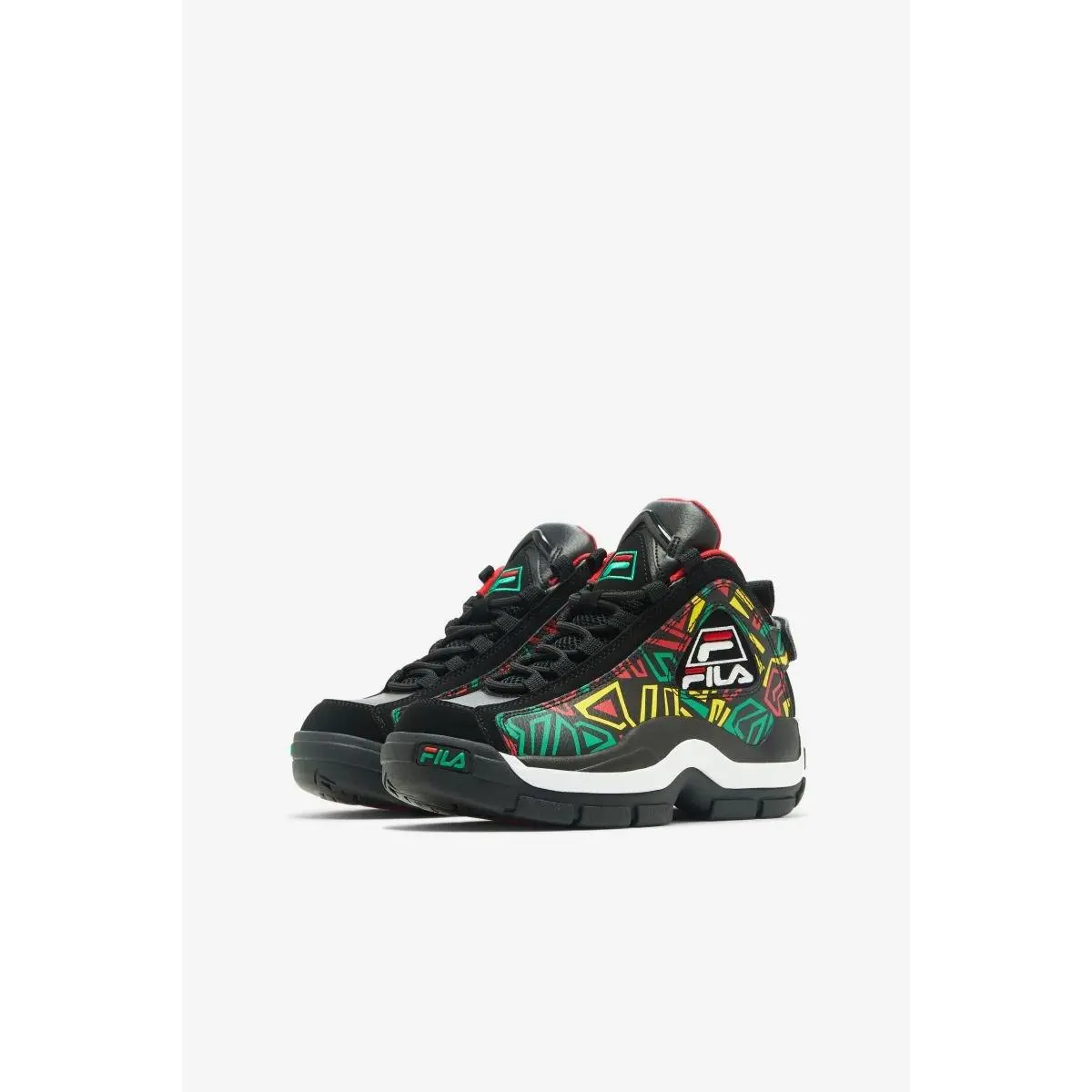 Fila shoes - BLACK/JELLY BEAN/LEMON TONIC 2