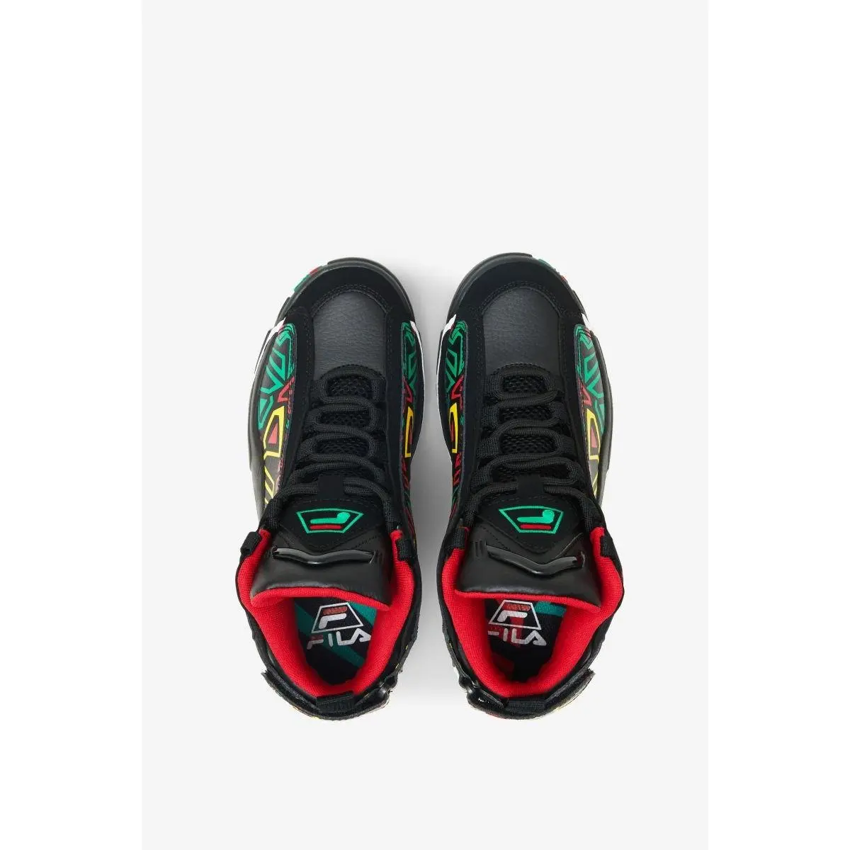 Fila shoes - BLACK/JELLY BEAN/LEMON TONIC 11