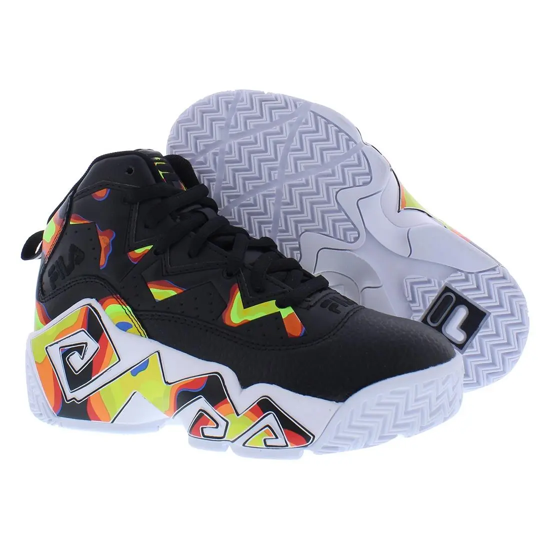 Fila shoes - 3BM01732024 - 3BM01732024 - Black/Multicolor, Main: Black 4