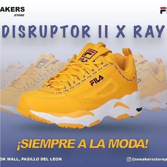 Fila shoes - FILA Disruptor II - Disruptor - YELLOW 11