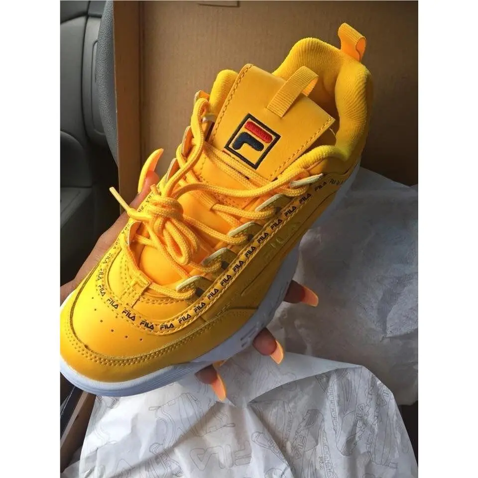 Fila shoes - FILA Disruptor II - Disruptor - YELLOW 13