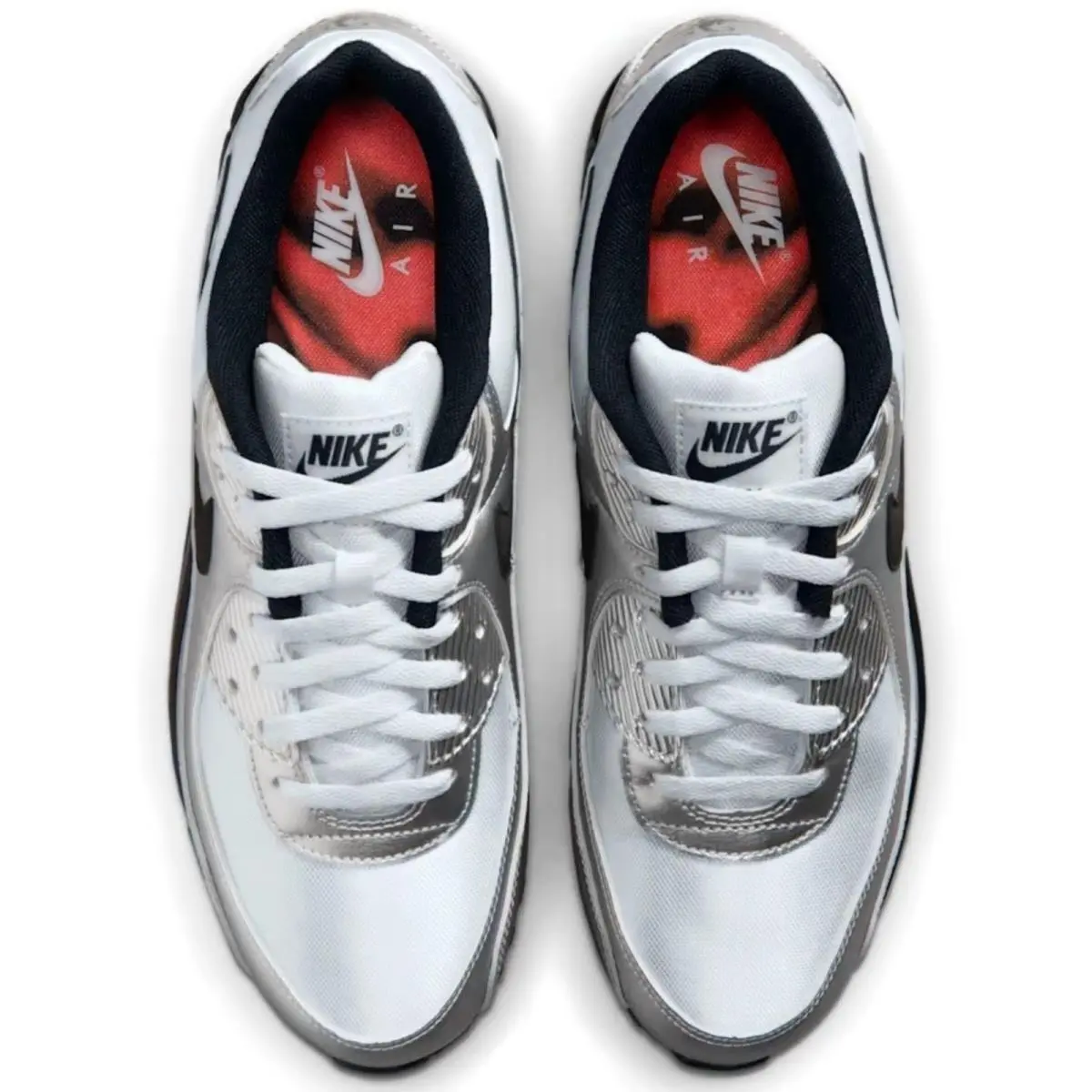 Nike shoes - Nike Air Max 90 - Air Max - Silver, Maufacturer: Chrome/Gamma Blue/Black 29