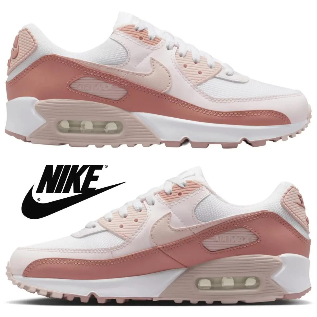 Nike shoes - Nike Air Max 90 - Air Max - Pink, Manufacturer: Particle Pink/Silt Red/Pearl Pink 26