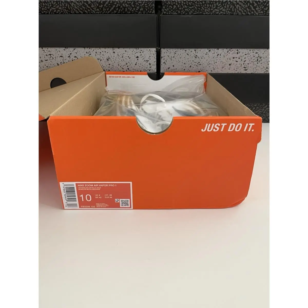 Nike shoes - Nike Zoom Air Vapor Pro 1 - FB3298-103 - White/Black-Metallic Gold 11