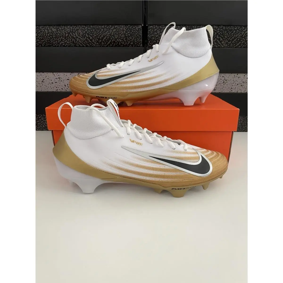 Nike shoes - Nike Zoom Air Vapor Pro 1 - FB3298-103 - White/Black-Metallic Gold 6