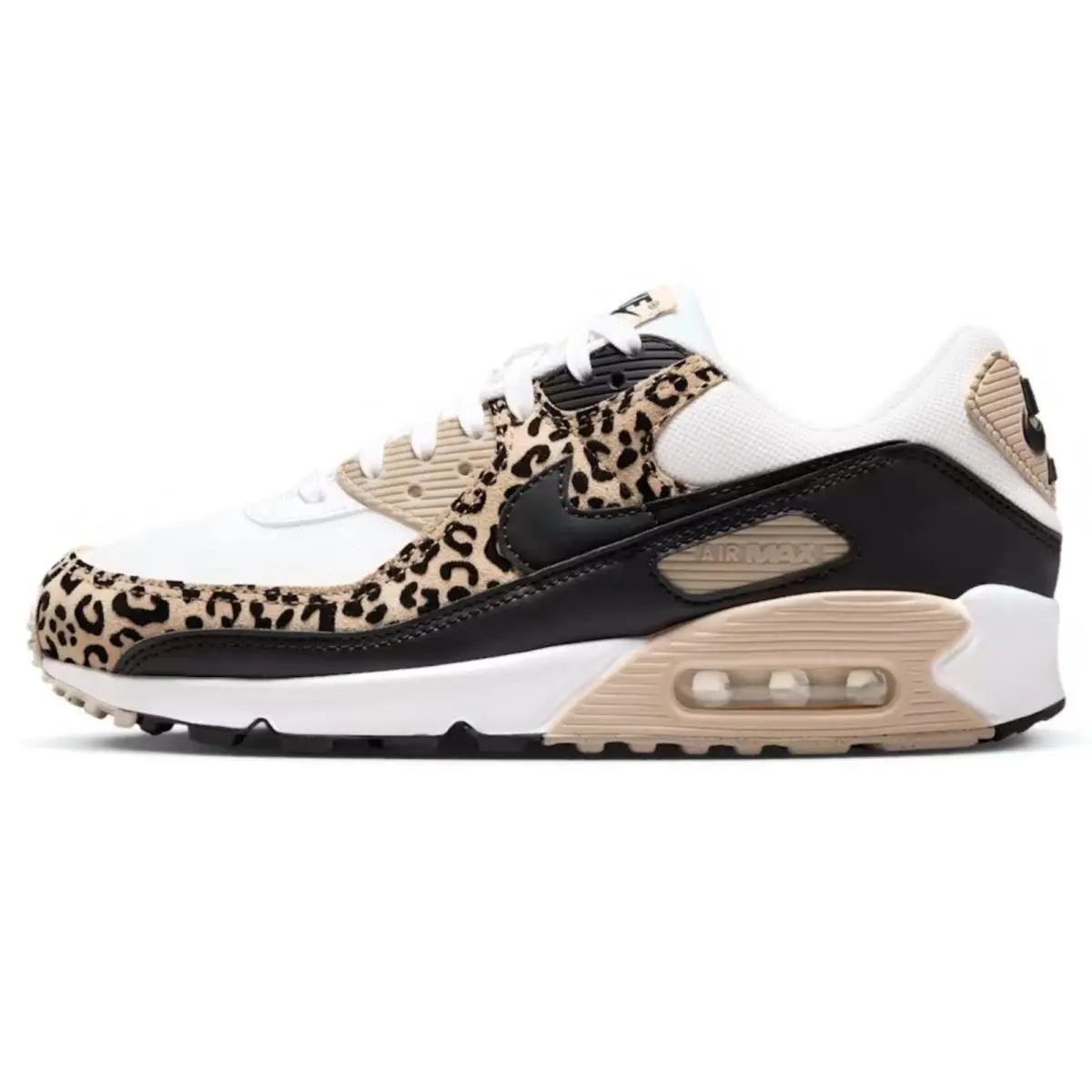 Nike shoes - Nike Air Max 90 - Air Max - Beige, Manufacturer: White/Sanddrift/Hemp/Black 5