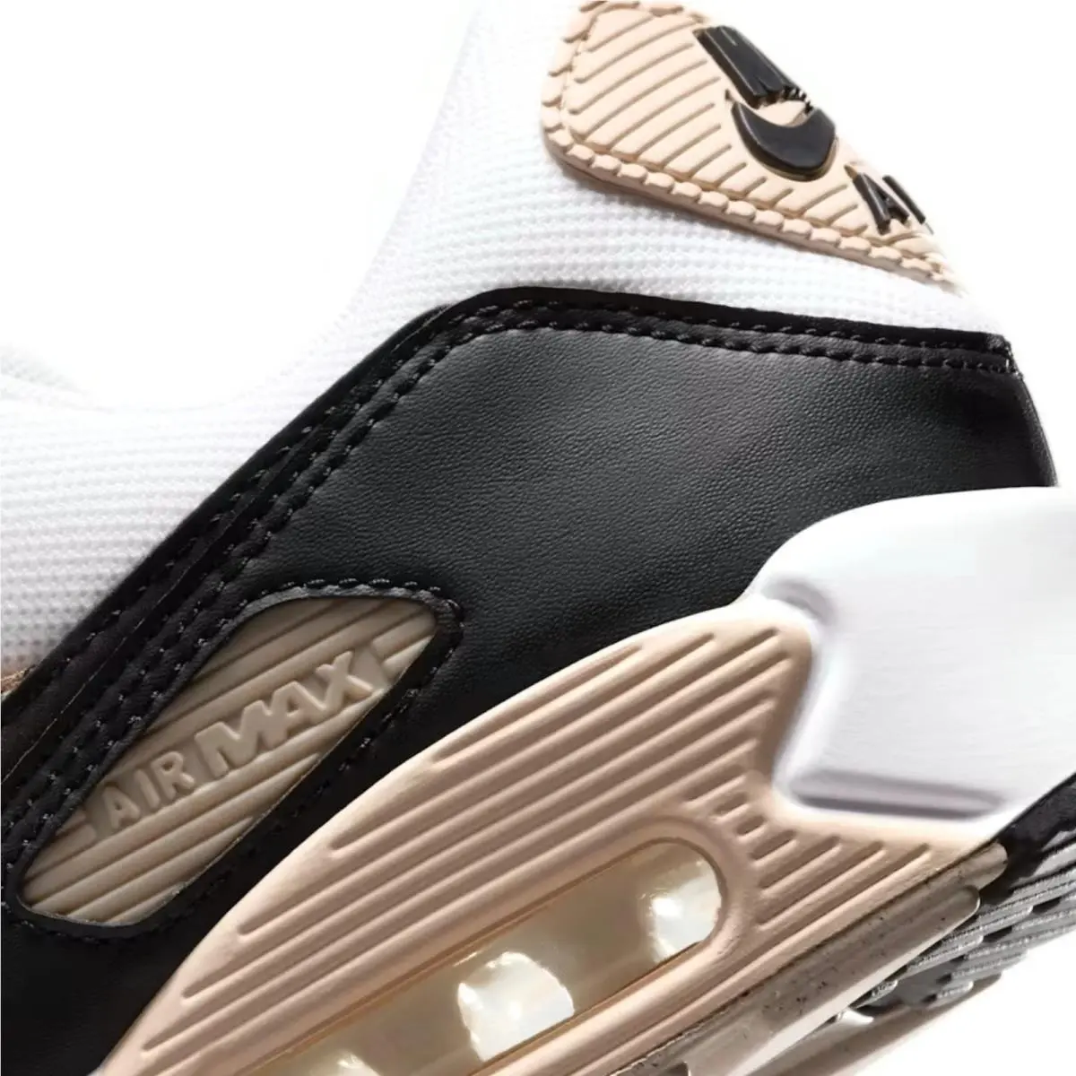 Nike shoes - Nike Air Max 90 - Air Max - Beige, Manufacturer: White/Sanddrift/Hemp/Black 24