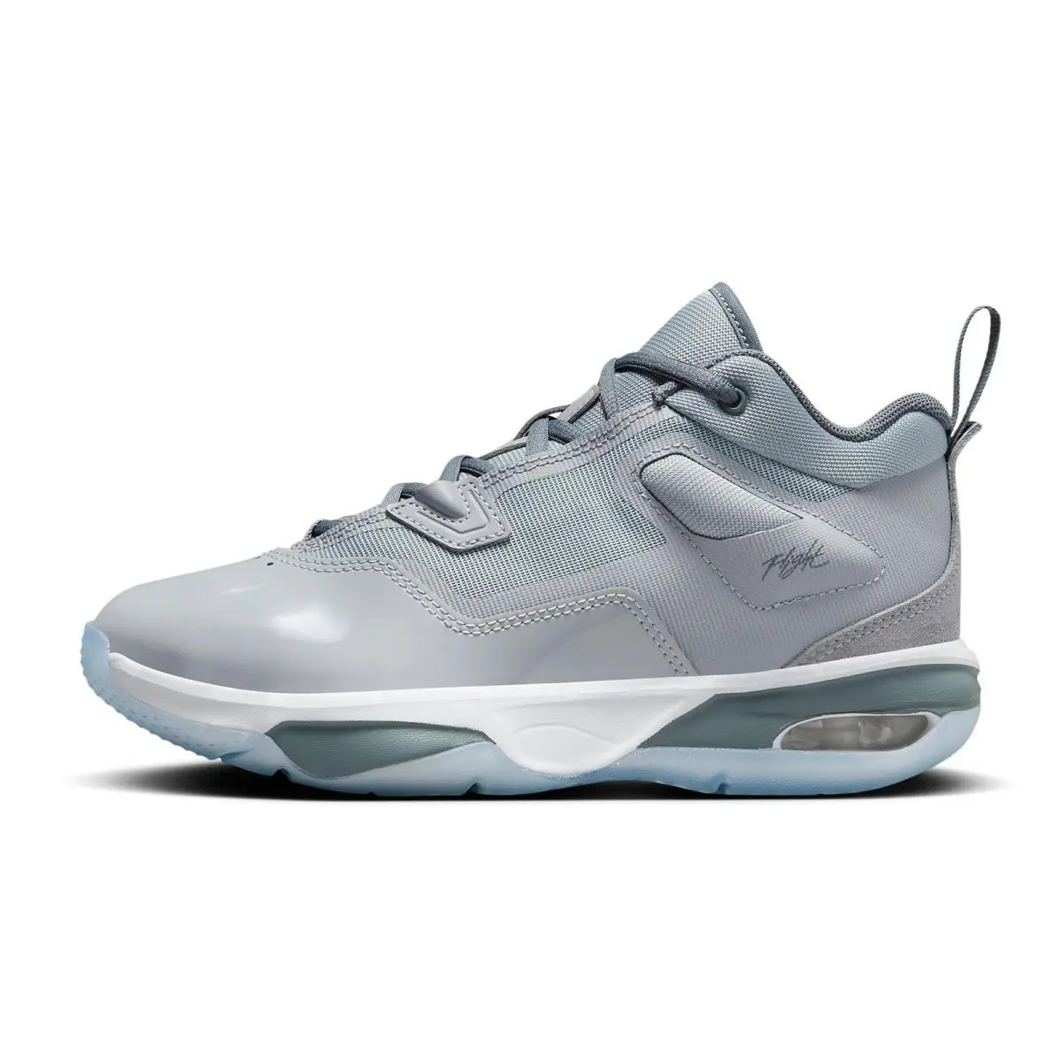 Nike Kid`s Jordan Stay Loyal 3 Shoes - Wolf Grey/Cool Grey/White-grey