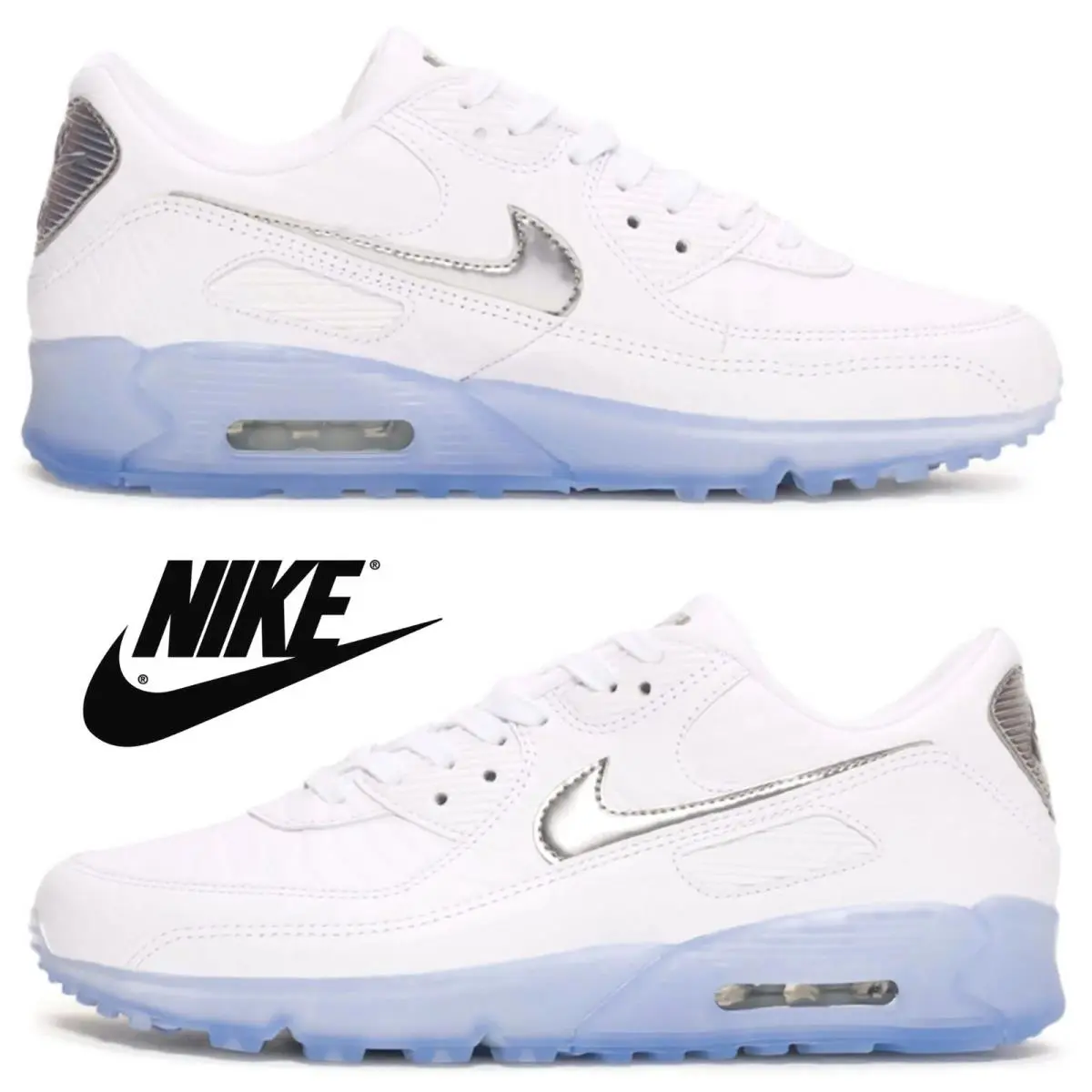 Nike shoes - Nike Air Max Terrascape 90 - White, Maufacturer: White | Chrome | Blue Tint | Pure Platinum 26