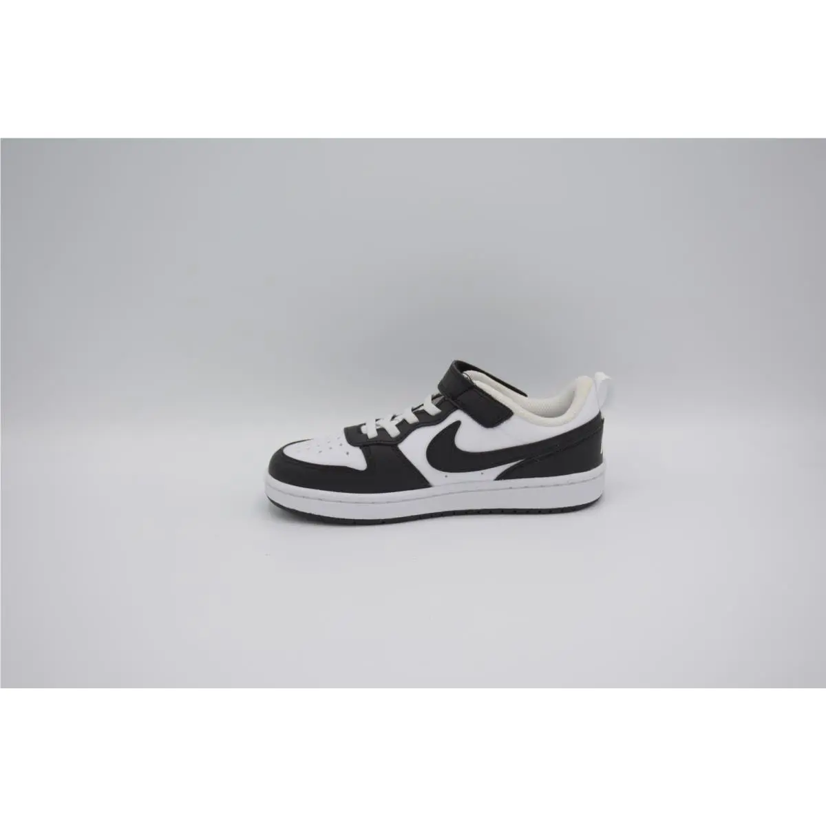Court Borough Low Recraft PS Black White DV5457 Kids Sneakers by Nike