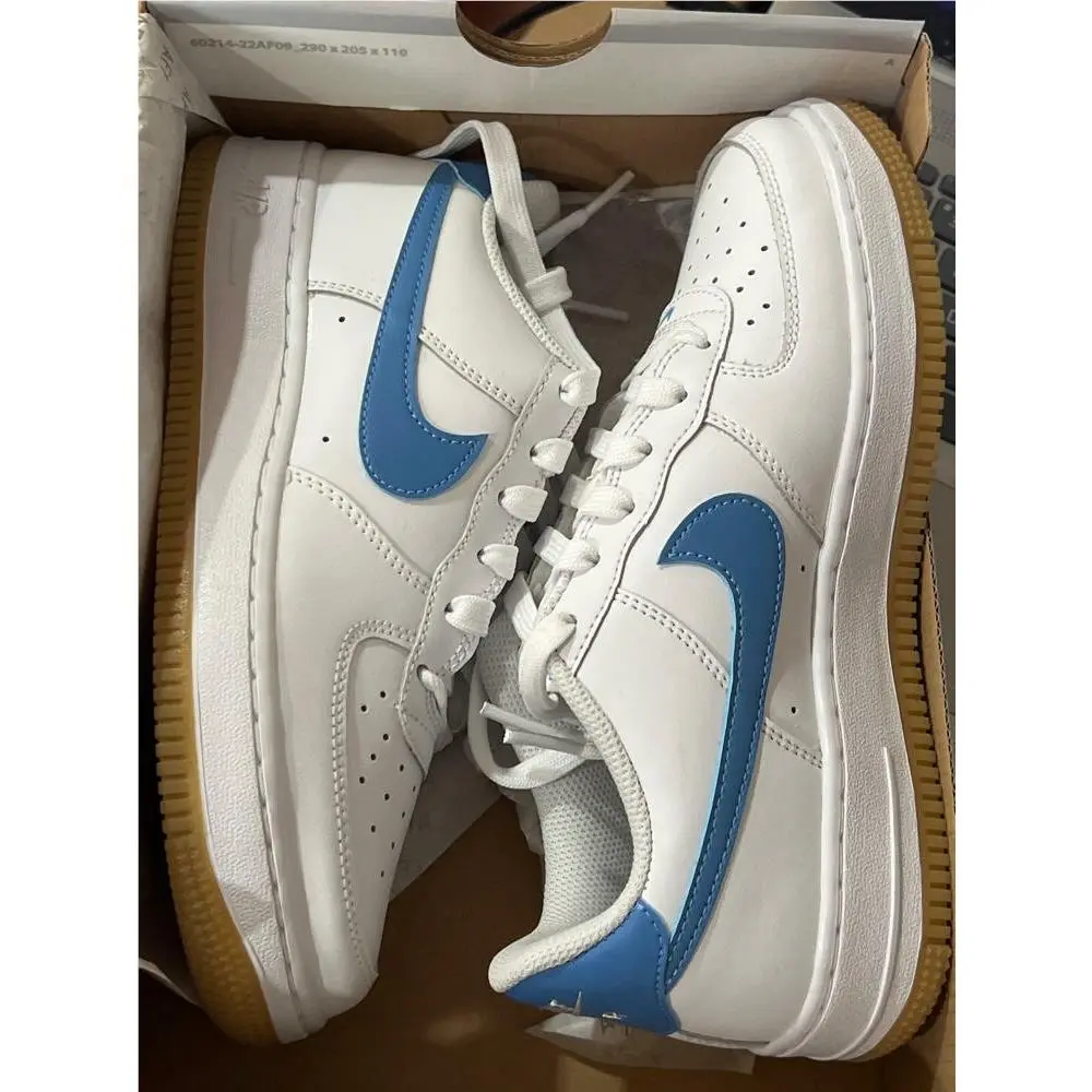 Nike shoes - FV5948-115 - FV5948-115 - White/Gum Light Brown/Blue Beyond 11
