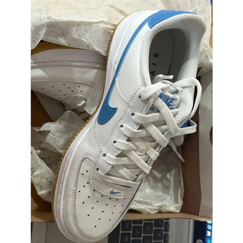 Nike shoes - FV5948-115 - FV5948-115 - White/Gum Light Brown/Blue Beyond 12