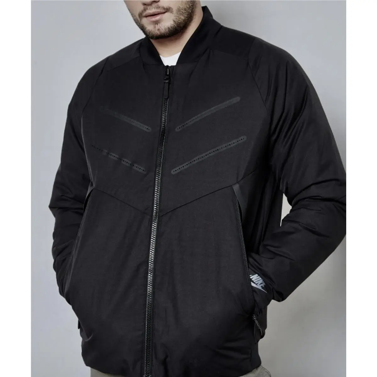 Nike clothing - Nike Aeroloft Bomber Jacket - Aeroloft Bomber Jacket - 863726 - Black 2