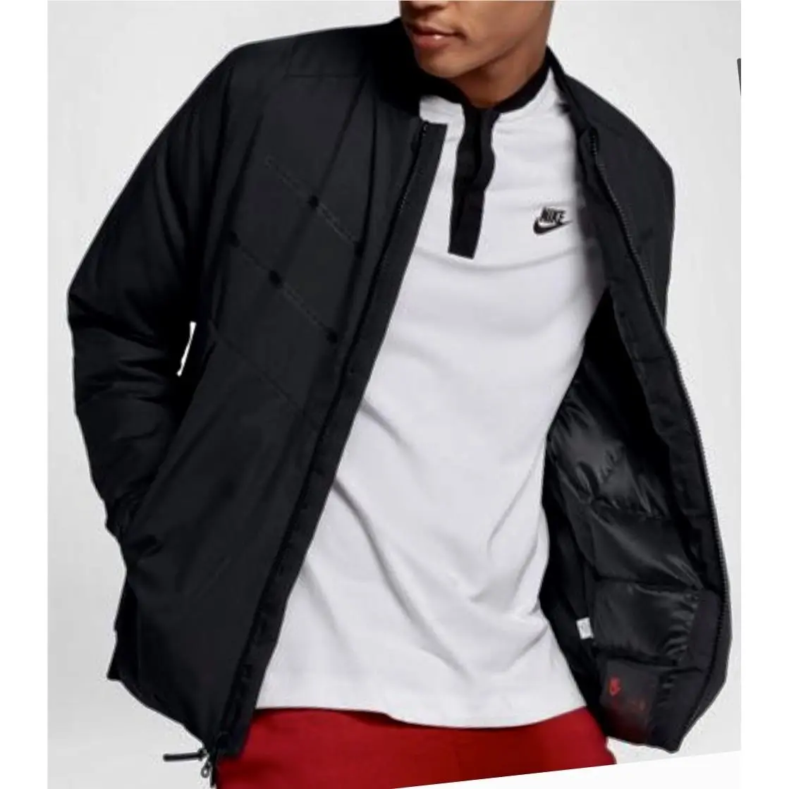 Nike clothing - Nike Aeroloft Bomber Jacket - Aeroloft Bomber Jacket - 863726 - Black 14