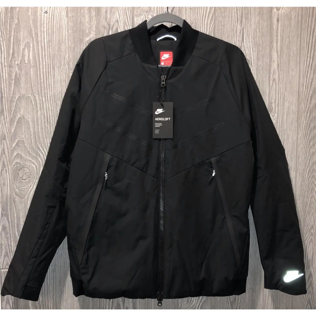 Nike clothing - Nike Aeroloft Bomber Jacket - Aeroloft Bomber Jacket - 863726 - Black 9