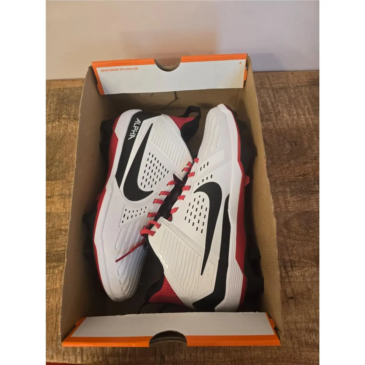 Nike shoes - Nike Alpha Menace - Alpha Menace - II5139-102 - Red 2
