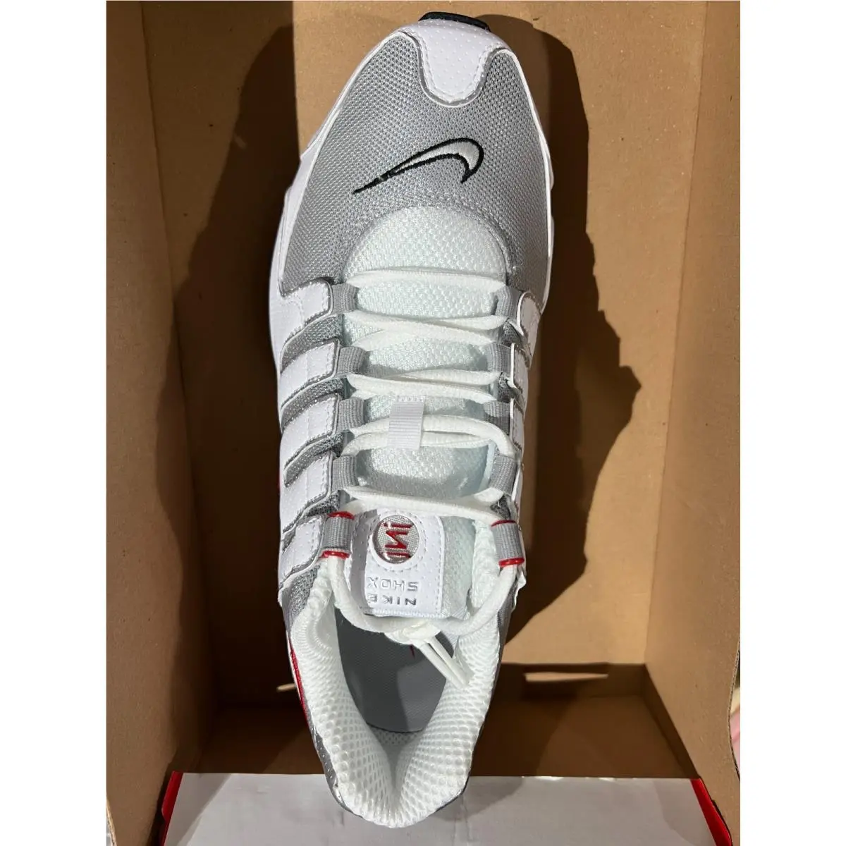 Nike shoes - 378341 - 378341 - WHITE/METALLIC SILVER 8