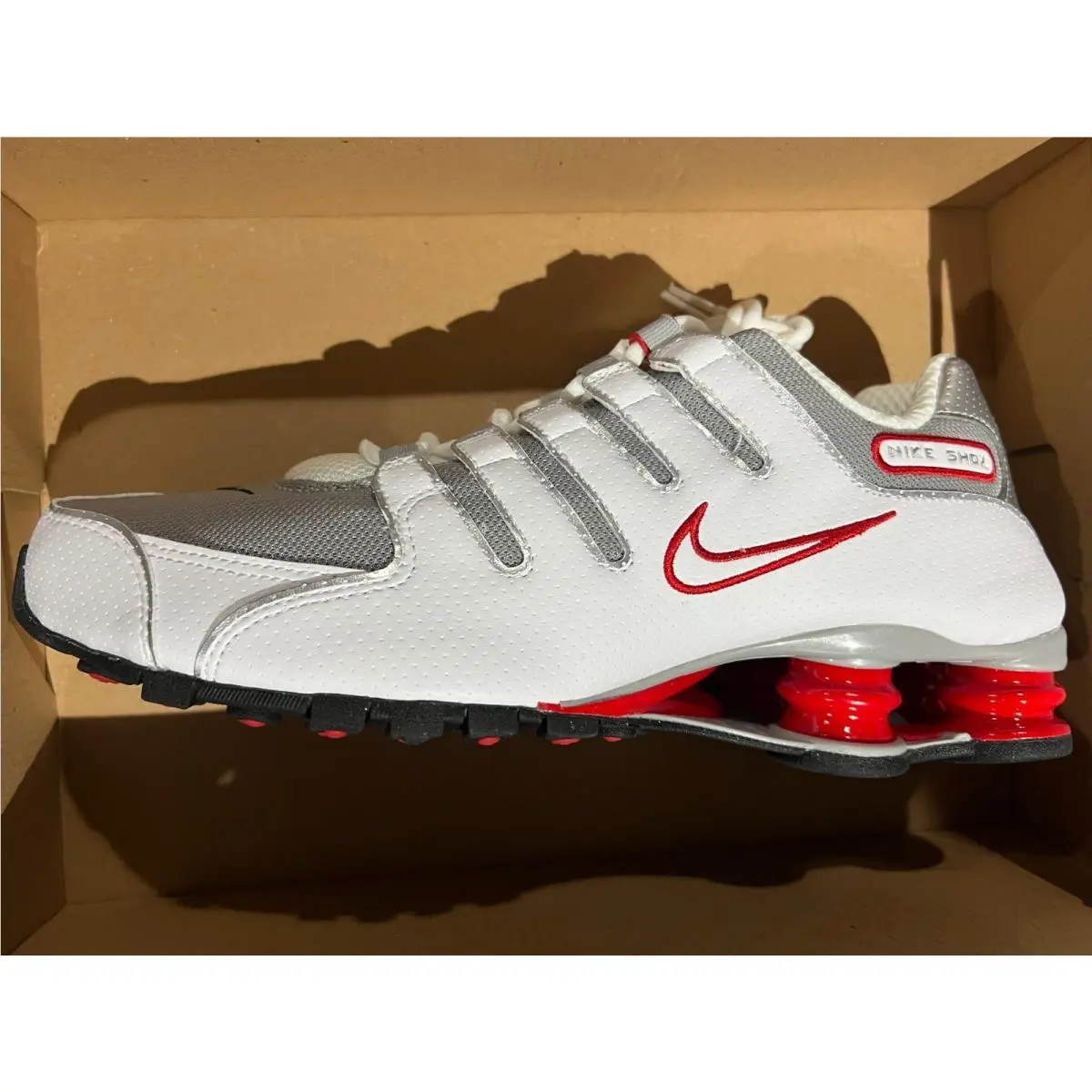Nike shoes - 378341 - 378341 - WHITE/METALLIC SILVER 10