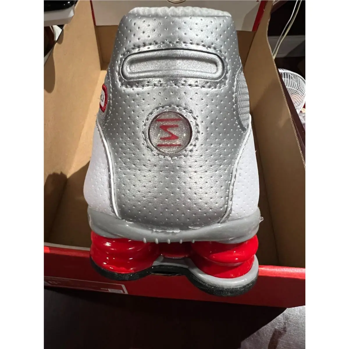Nike shoes - 378341 - 378341 - WHITE/METALLIC SILVER 11