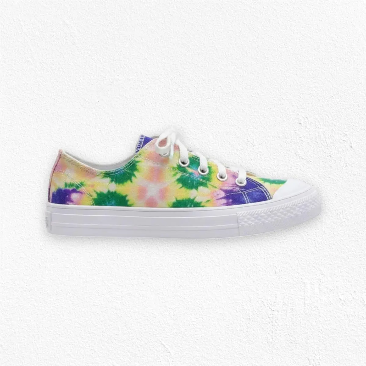 Fila Tarp 1911 Cvo Tie Dye Lace Canvas Sneakers Size 8.5 Colorful Retro