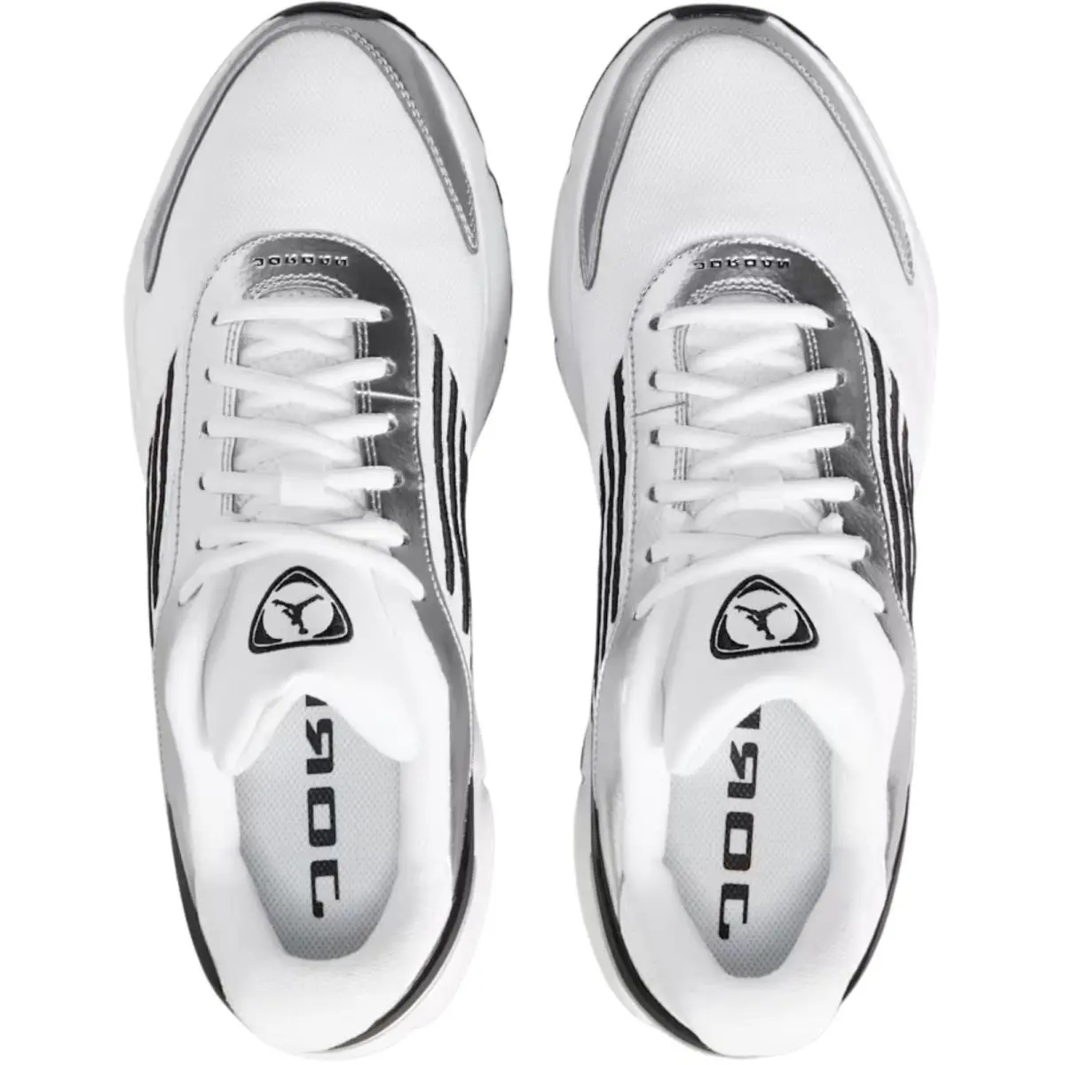 Nike shoes - Nike Air Jordan Trunner Flow - White/University Blue/Metallic Silver/Black 22